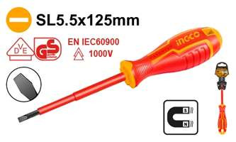 HISD815125 پیچ گوشتی تخت 125×5.5